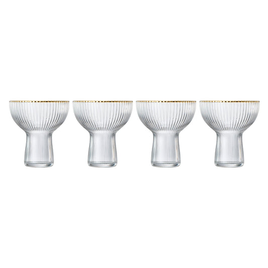 Aurelia Margarita Cocktail Glassware, Set of 4
