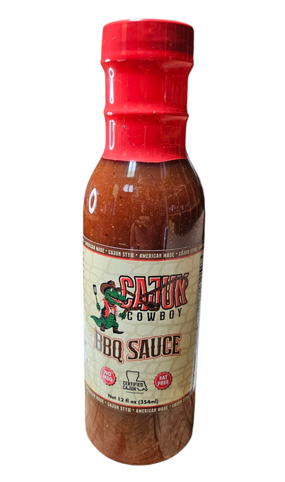 Crawdad’s Classic BBQ sauce bottle with red cap and label