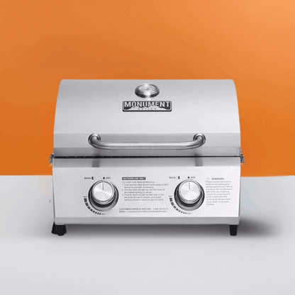 Monument Grills 13742 – Stainless Tabletop Propane Gas Grill