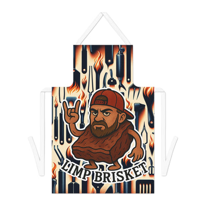Funny BBQ Chef Apron – Grill Gift for Men & Dad