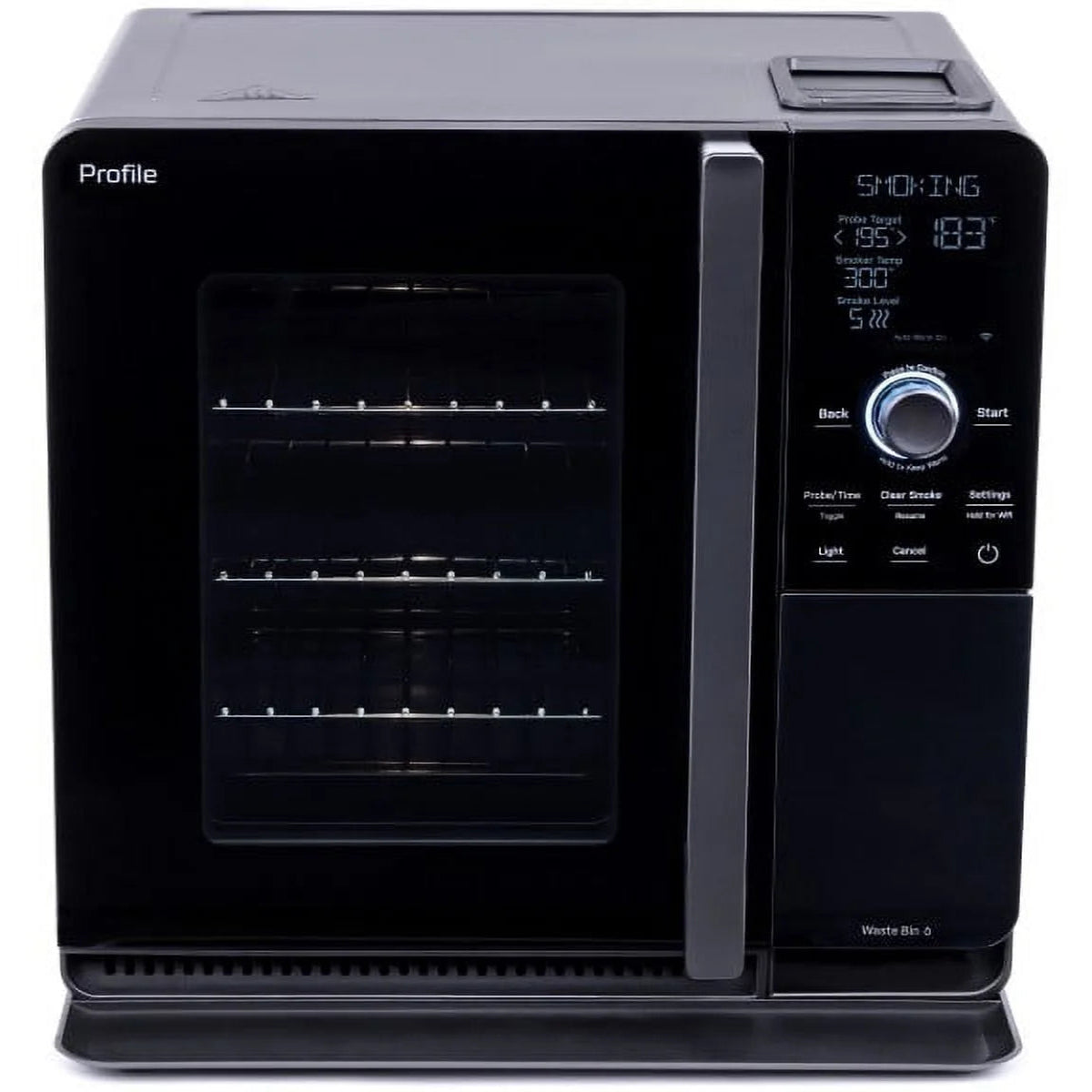 Profile Wood Pellet Food Smoker with Active Smoke Filtration