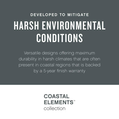 Text graphic: “DEVELOPED TO MITIGATE HARSH ENVIRONMENTAL CONDITIONS” and “COASTAL ELEMENTS”