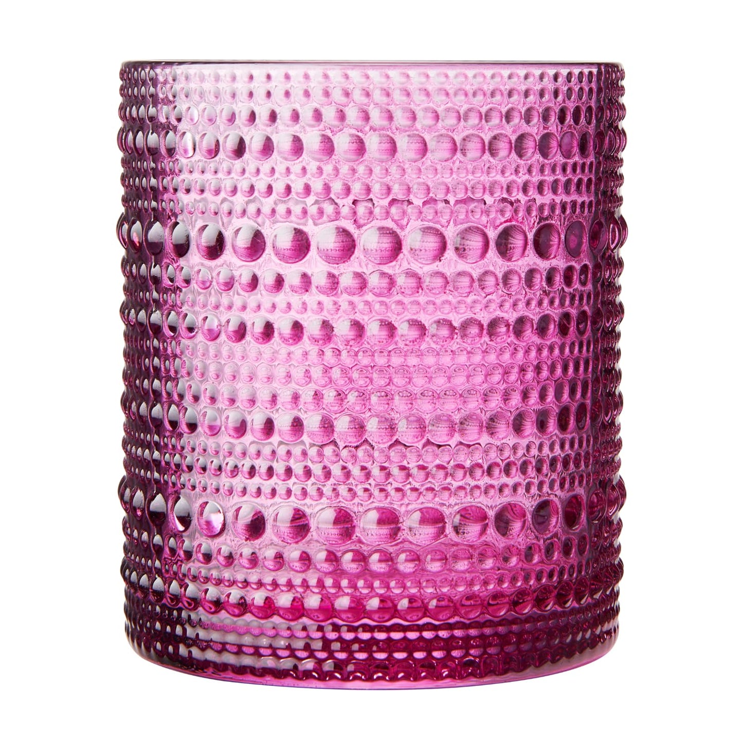 Vibes Hobnail glassware set of 6 Summer colors