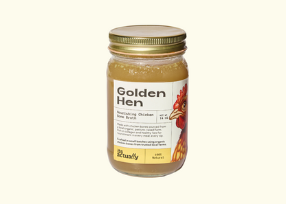 Nourishing Halal Chicken Bone Broth – 14oz | Its Actually Co.