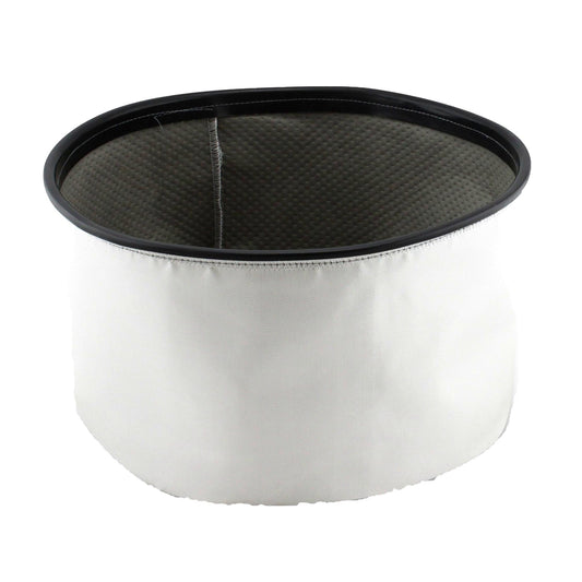 Replacement fire-retardant ash vacuum filter with gray mesh top