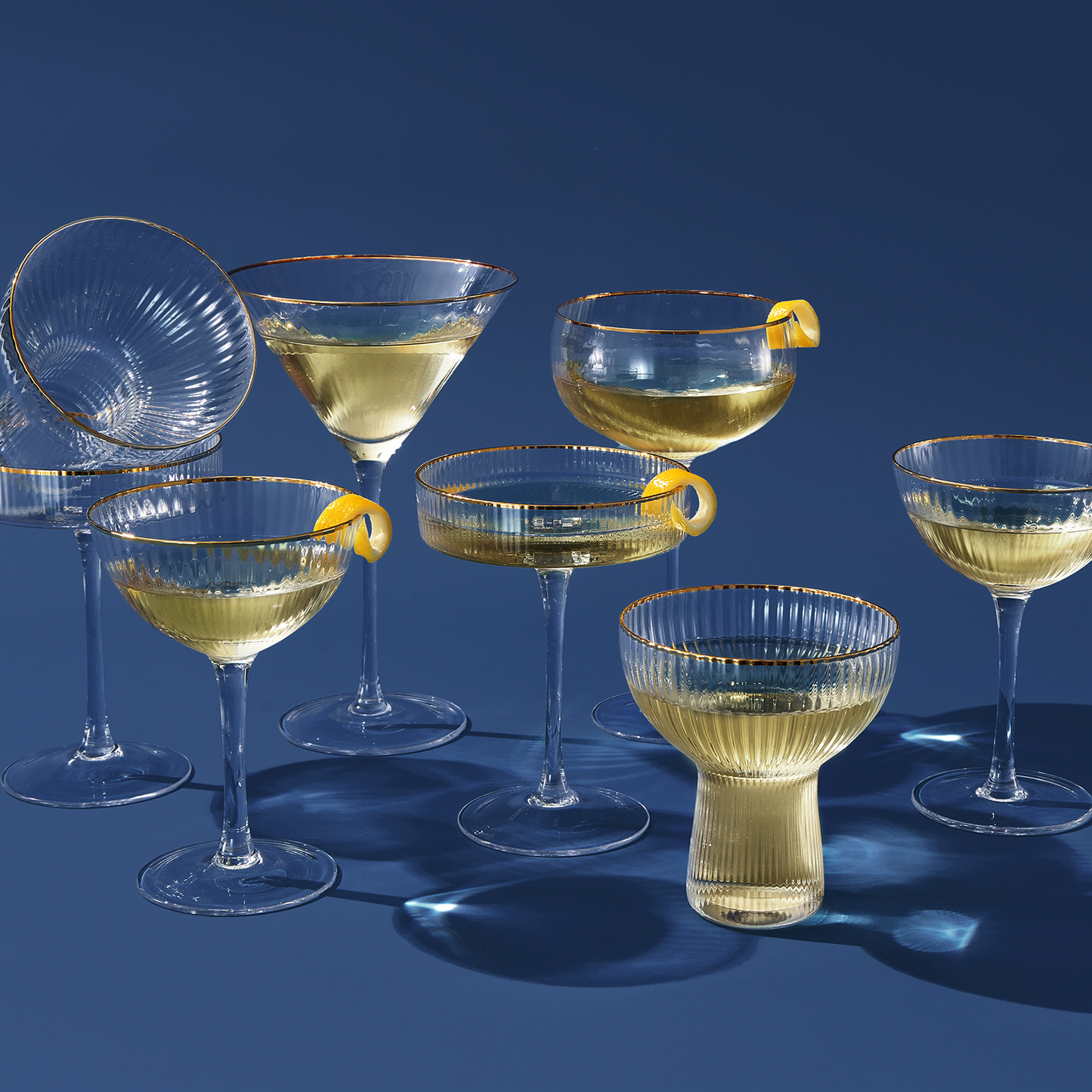 Aurelia Margarita Cocktail Glassware, Set of 4