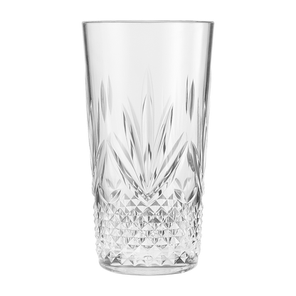 Onix Acrylic Crystal Highball Glassware, Set of 4