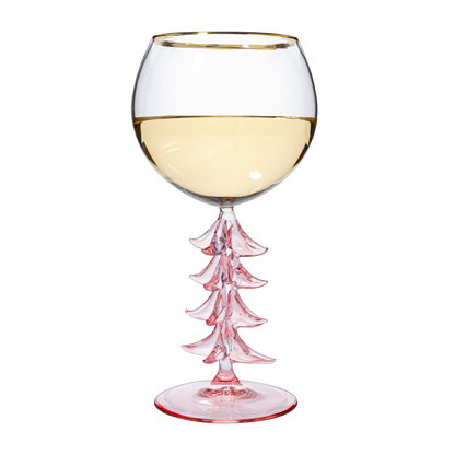 Natale Stemmed Wine Glassware, Single