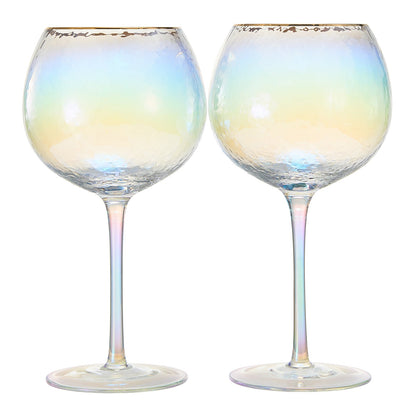 Dulce Stemmed Wine Glassware, Set of 2