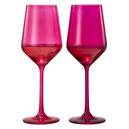 Chica Stemmed Wine Glassware, Set of 2