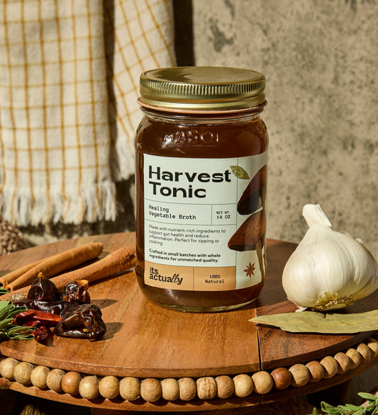 Nourishing Vegetable Broth – 14oz | Its Actually Co.