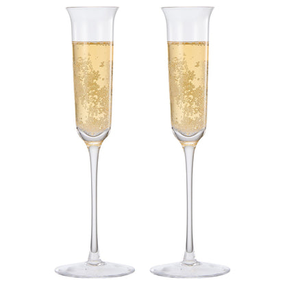 Opera Nick & Nora Champagne Flute Glassware, Set of 2