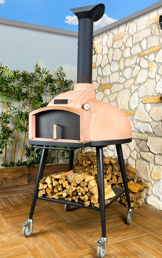 WPPO Red Rock 100 – Wood-Fired Stone Oven for Bread & Pizza (39")