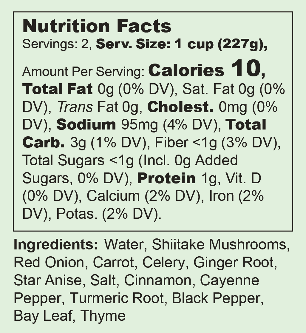 Nourishing Vegetable Broth – 14oz | Its Actually Co.