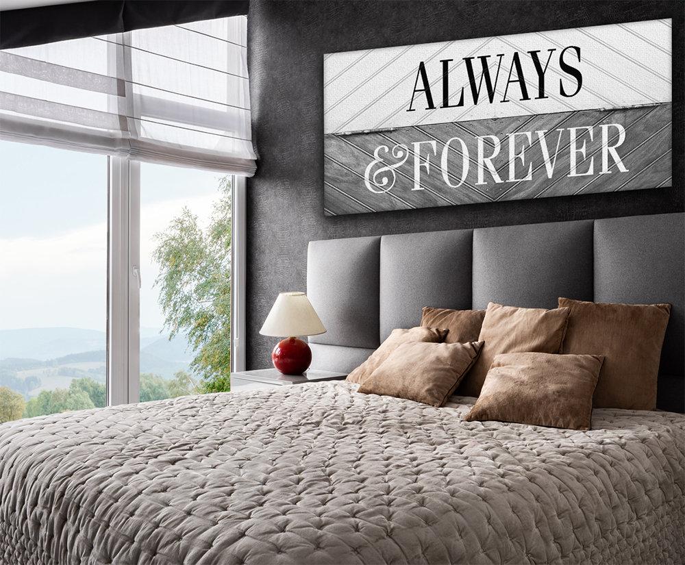 Always and Forever - Canvas