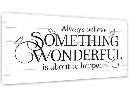 Always Believe - Canvas