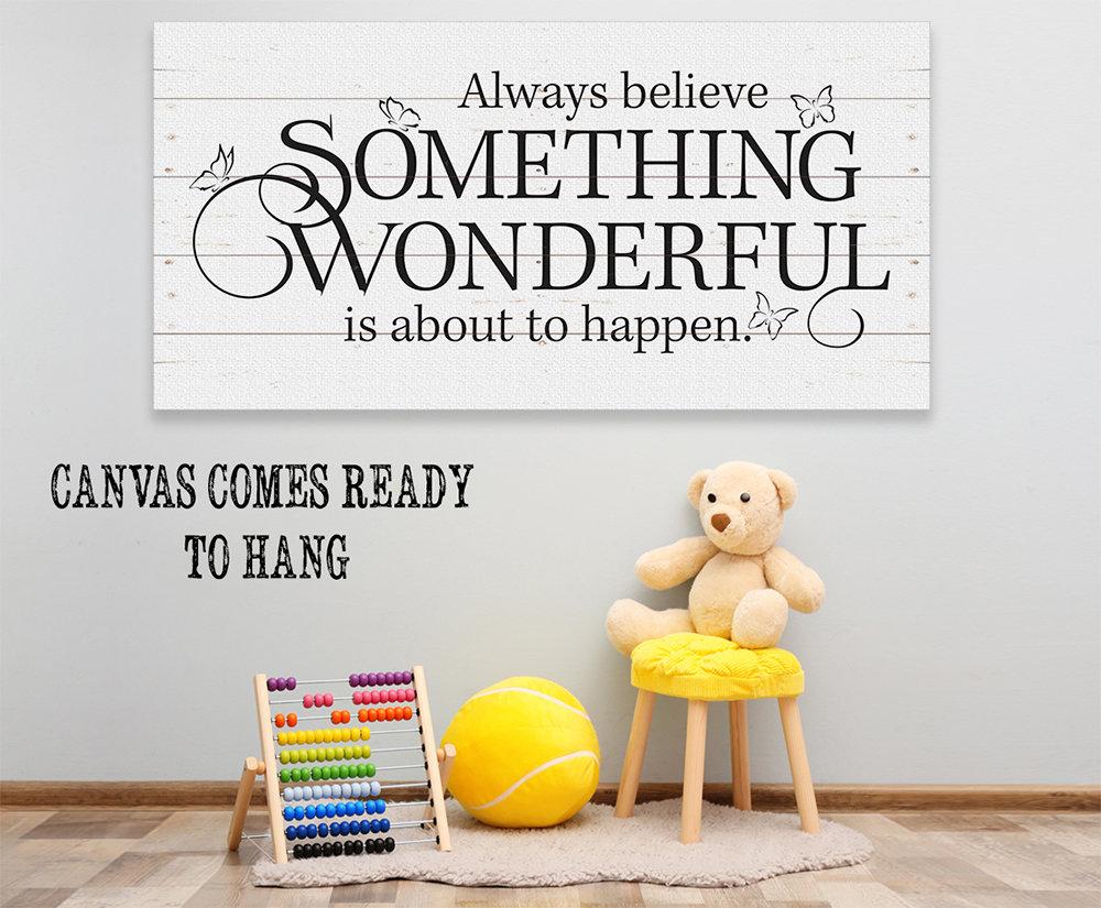 Always Believe - Canvas