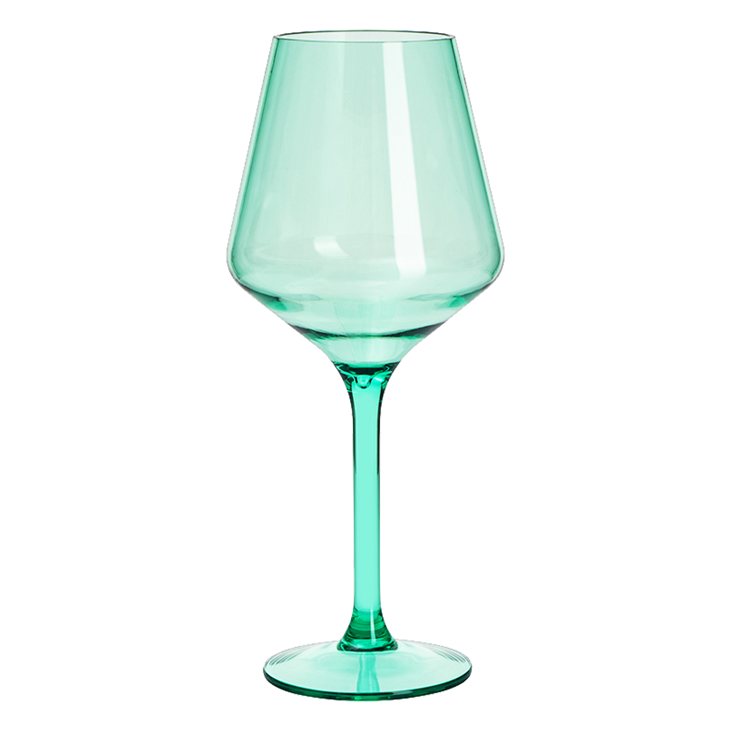 Saint Tropez Acrylic Stemmed Wine Glassware, Set of 2