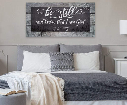 Be Still And Know - Canvas