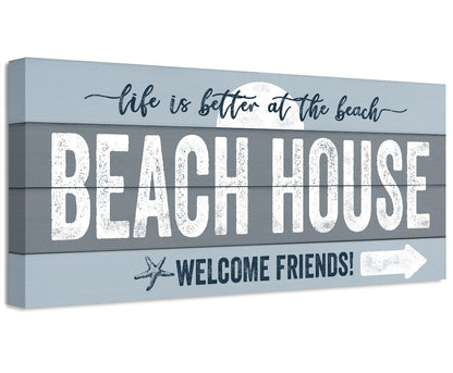 Beach House - Canvas