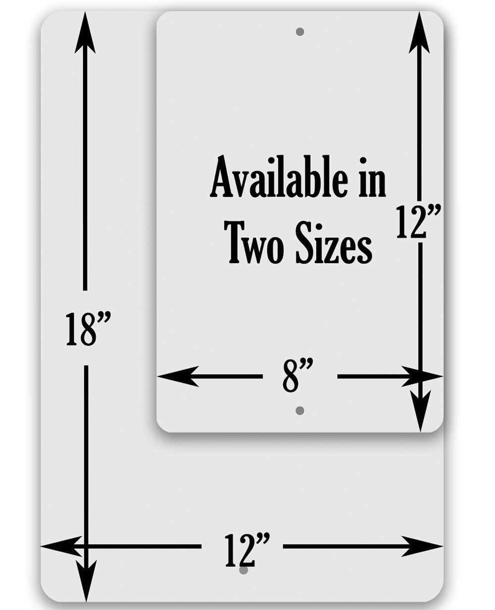Bee Crossing - Metal Sign
