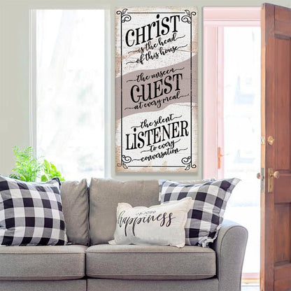 Christ Is The Head - Canvas