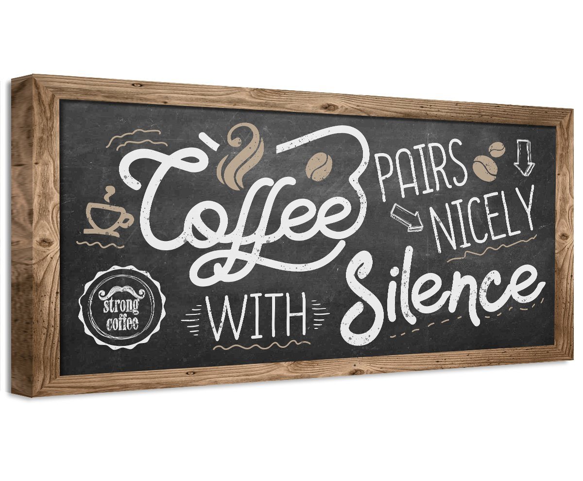 Coffee Pairs Nicely - Canvas