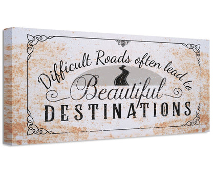 Difficult Roads - Canvas