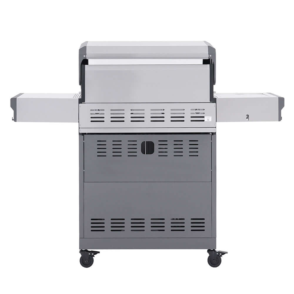 Monument Grills Eminence 405 – ClearView® Smart Stainless Gas Grill with Bluetooth
