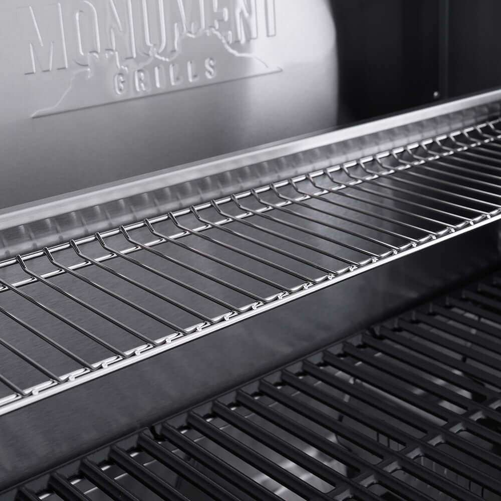 Monument Grills Eminence 405 – ClearView® Smart Stainless Gas Grill with Bluetooth