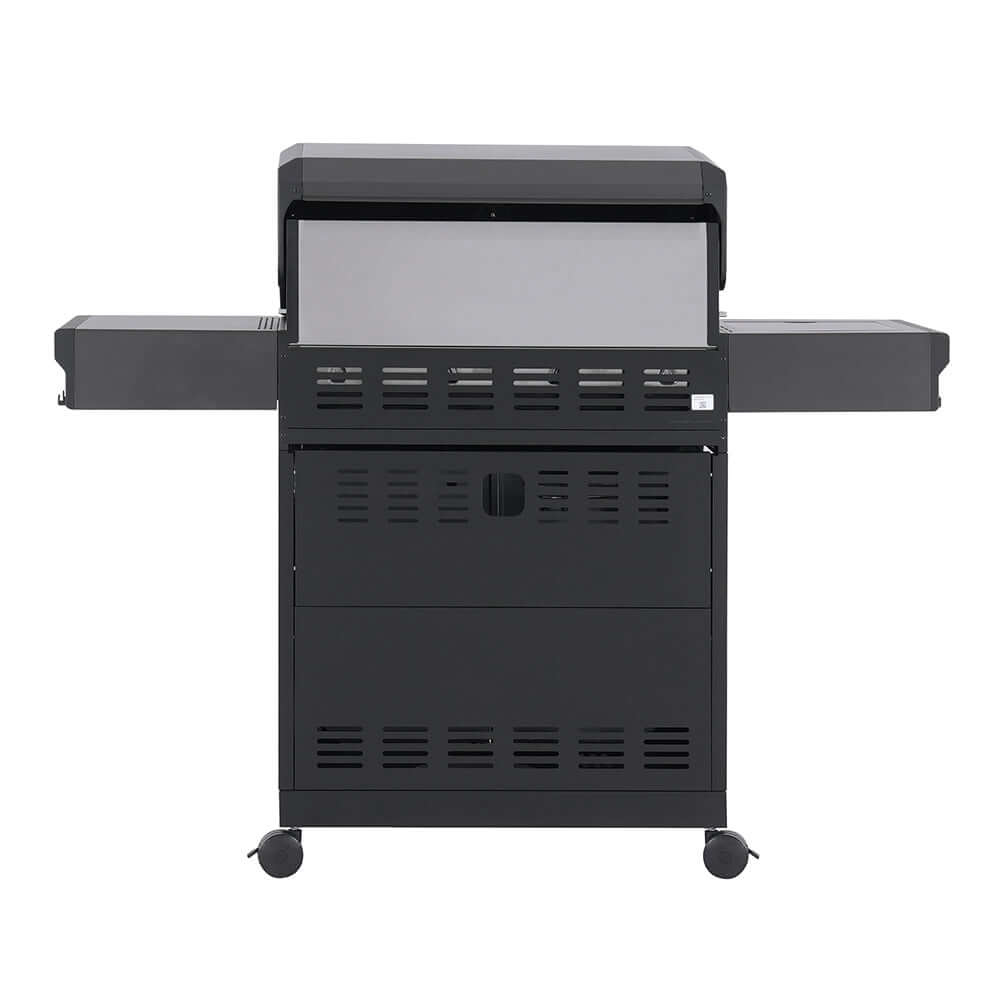 Monument Grills Eminence 425 – Fortified Propane Gas Grill | Pearl Matte Black