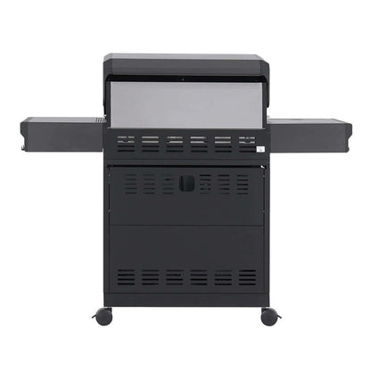 Monument Grills Eminence 425 – Fortified Propane Gas Grill | Pearl Matte Black