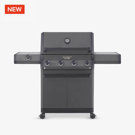 Monument Grills Eminence 425 – Fortified Propane Gas Grill | Pearl Matte Black