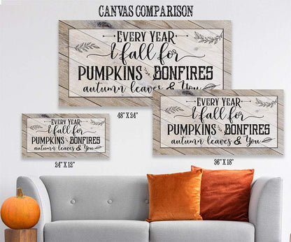 Every Year I Fall For - Canvas