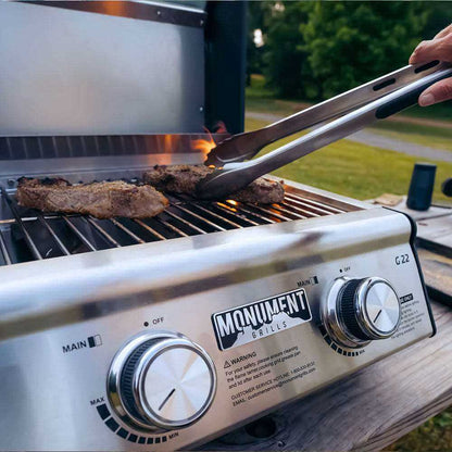 Monument Grills G22 – Stainless Tabletop Propane Gas Grill