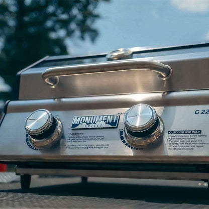 Monument Grills G22 – Stainless Tabletop Propane Gas Grill