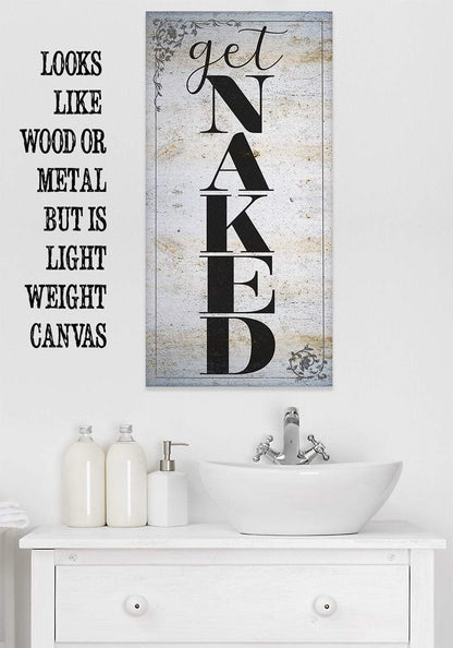 Get Naked - Canvas