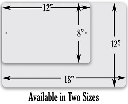 Hot Dogs Sign - Metal Sign