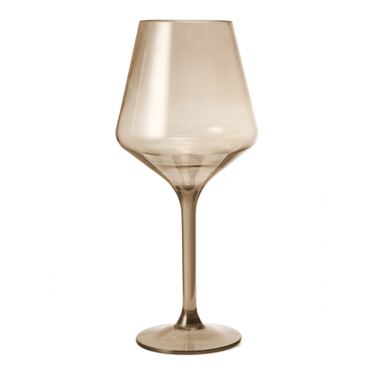Saint Tropez Acrylic Stemmed Wine Glassware, Set of 2