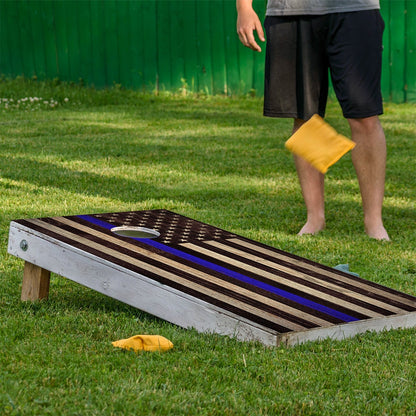 Police Support - Cornhole Board Wrap - Set of 2