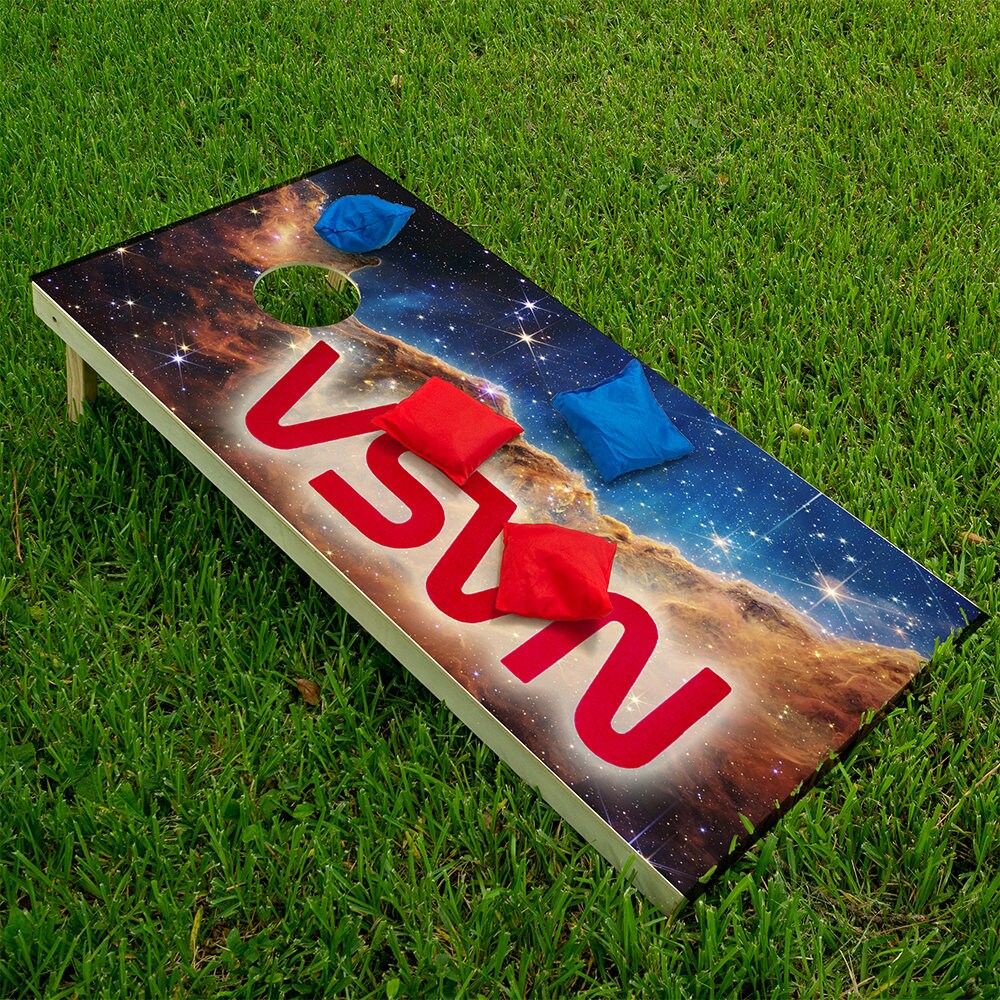 Outer Space - Cornhole Board Wrap - Set of 2