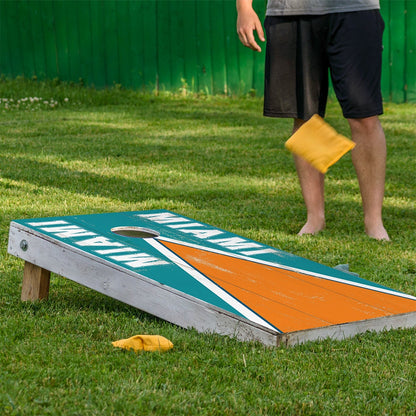 Miami Football - Cornhole Board Wrap - Set of 2