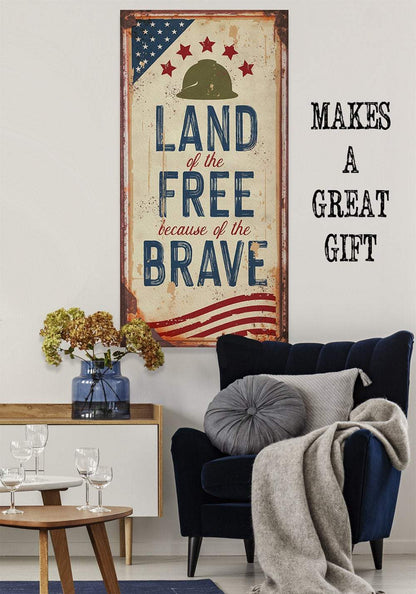 Land of The Free - Canvas