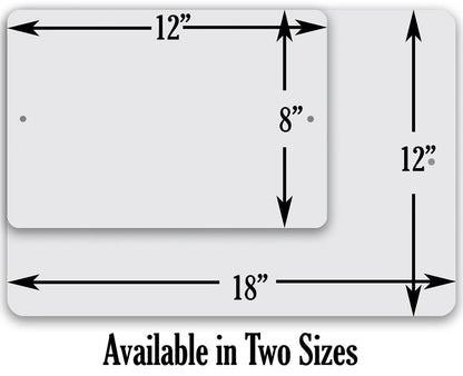Measure Once, Smile Twice - Chalkboard Style - Metal Sign