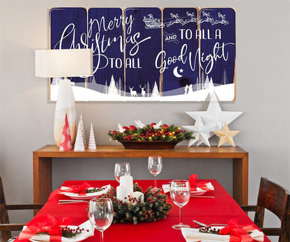 Merry Christmas To All - Canvas