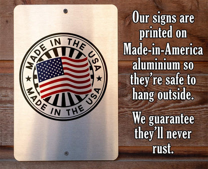 Beware of Dinosaurs - Metal Sign