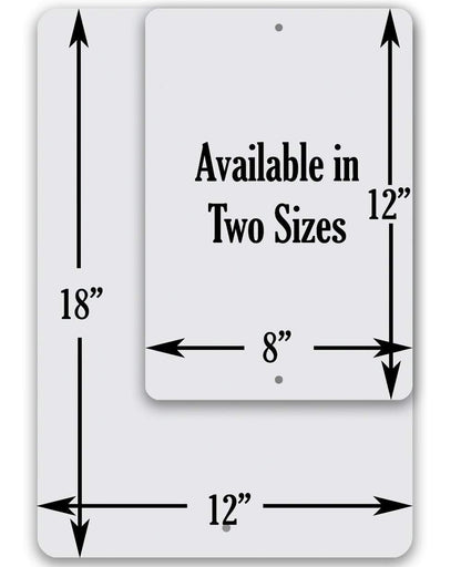 Pool Rules - Metal Sign