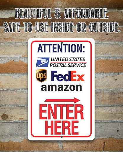 Postal Sign - Metal Sign