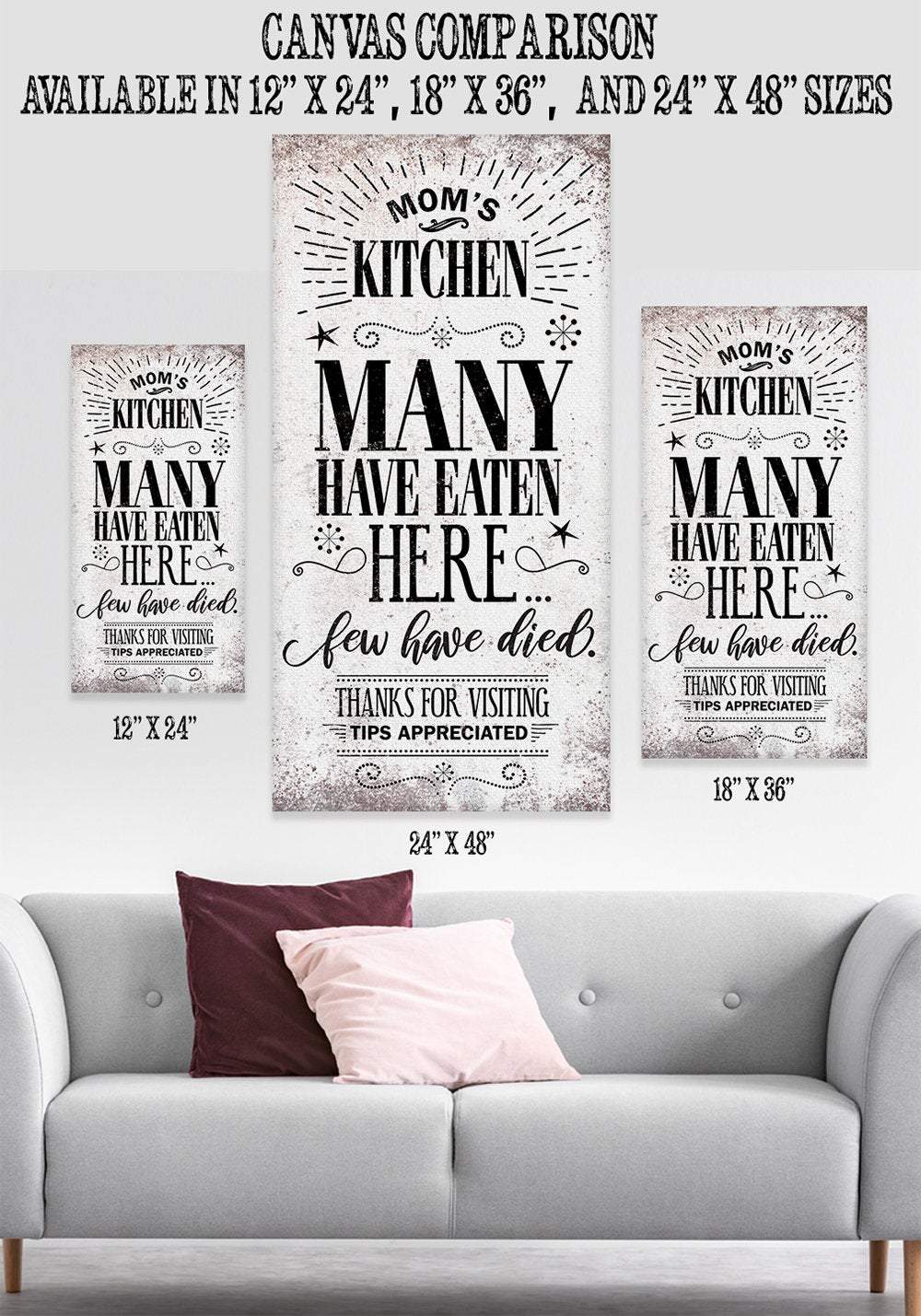 Mom's Kitchen - Canvas