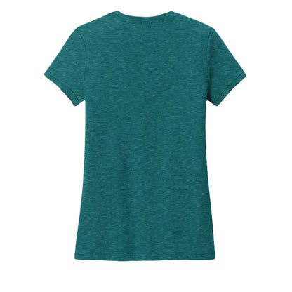 Heathered Teal - DM130L - BACK